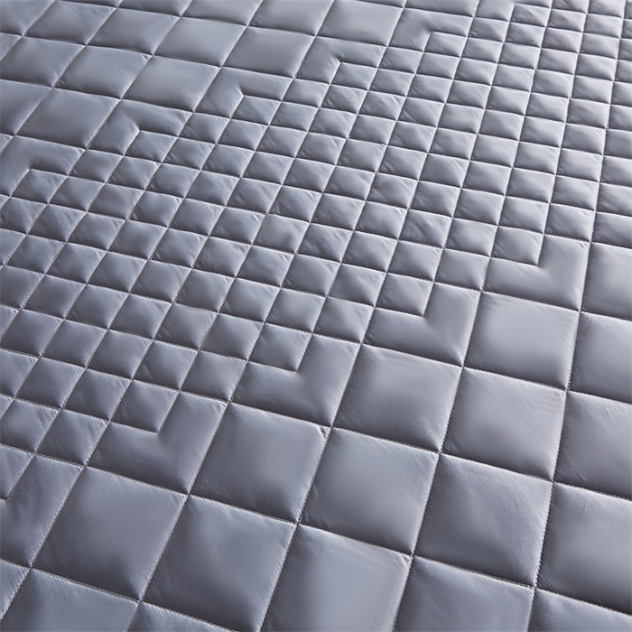 91家纺网 家纺一手货源 找家纺 艺博床垫 2025新款真丝椰棕床垫 高雅灰