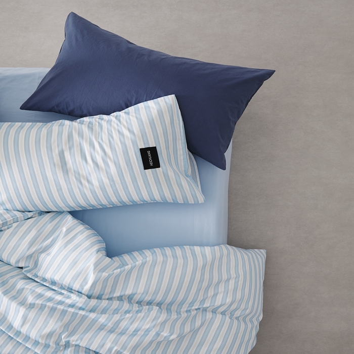 91家纺网 家纺一手货源 找家纺 棉眠 棉眠2025黑川简约条纹系列 南烛