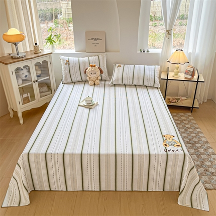 91家纺网 家纺一手货源 找家纺 （总）笙意家纺2025新款全棉老粗布单品单床单