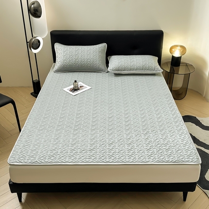 91家纺网 家纺一手货源 找家纺 （总）席佬大  2025新款A类简约凉感丝乳胶席子凉席