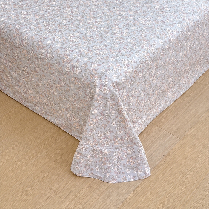 91家纺网 家纺一手货源 找家纺 元元被芯 2025新款40支13372全棉印花全棉床单 茉莉