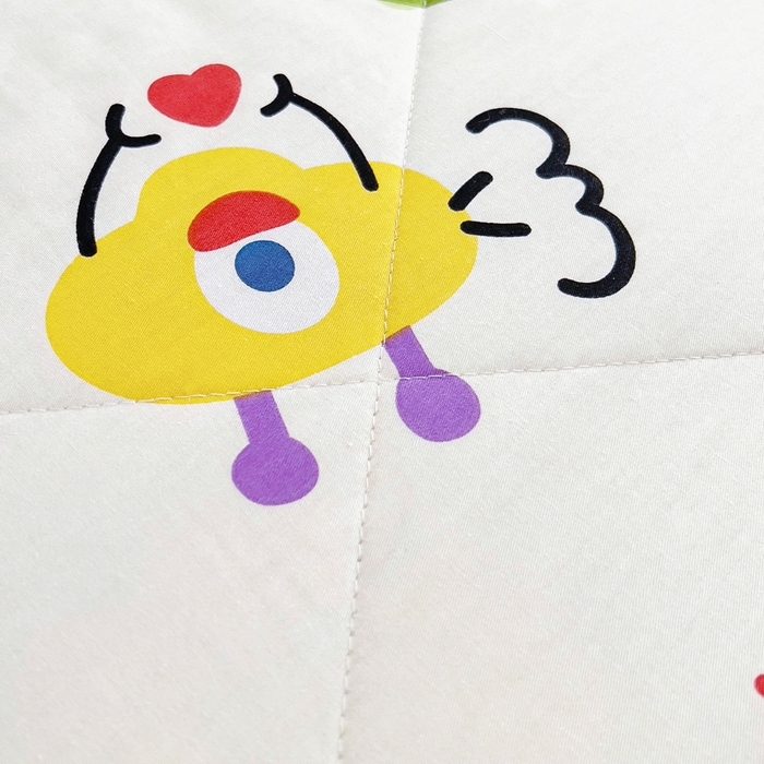 91家纺网 家纺一手货源 找家纺 鑫棉坊 2025新款A类全棉印花大豆纤维空调被大豆被 怪兽学院