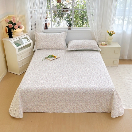 元元被芯 2025新款40支13372全棉印花全棉床单 悠然