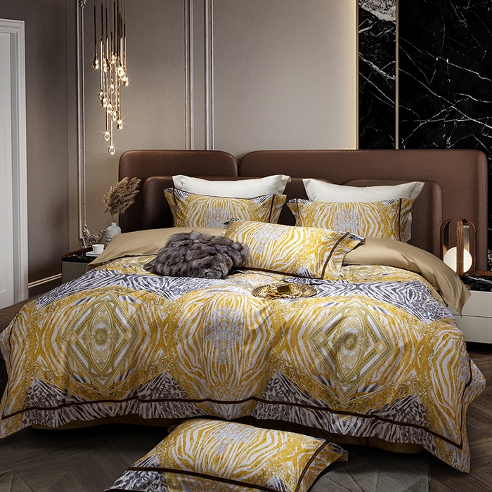 91家纺网 家纺一手货源 找家纺 （总）至爱今生 2025新款亲肤舒适四件套-卡洛娜