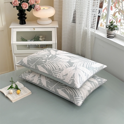 91家纺网 家纺一手货源 找家纺 （总）元元被芯 2025新款40支13372全棉印花全棉隐藏式夹棉枕套