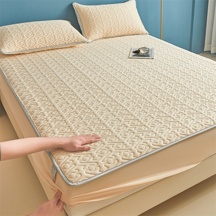 91家纺网 家纺一手货源 找家纺 （总）席佬大  2025新款A类简约凉感丝乳胶席子凉席