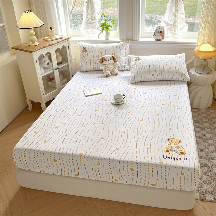 91家纺网 家纺一手货源 找家纺 （总）笙意家纺2025新款全棉老粗布单床笠