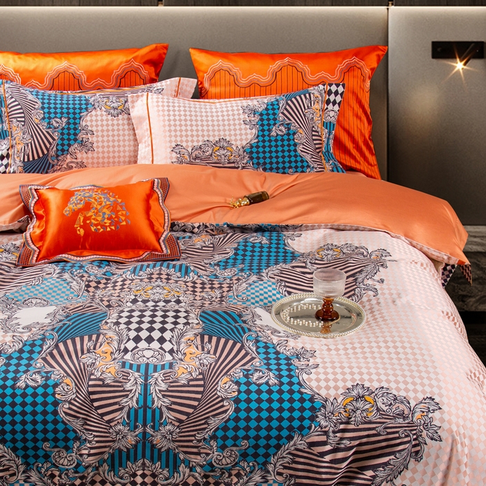 91家纺网 家纺一手货源 找家纺 （总）至爱今生 2025新款亲肤舒适四件套-希思罗