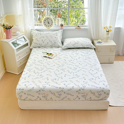 元元被芯 2025新款40支13372全棉印花全棉床笠 硕果