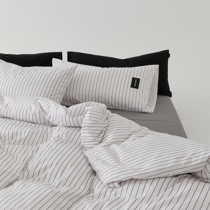 91家纺网 家纺一手货源 找家纺 棉眠 棉眠2025黑川简约条纹系列 南星