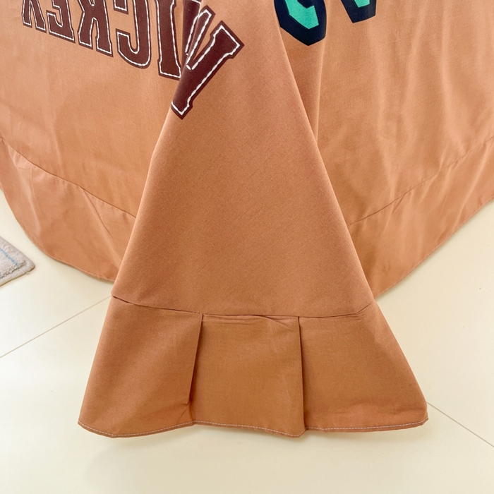 91家纺网 家纺一手货源 找家纺 典曼家纺 2025新款迪士尼大版印花卡通四件套 酷炫米奇