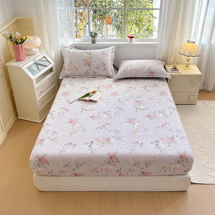 元元被芯 2025新款40支13372全棉印花全棉床笠 悦影