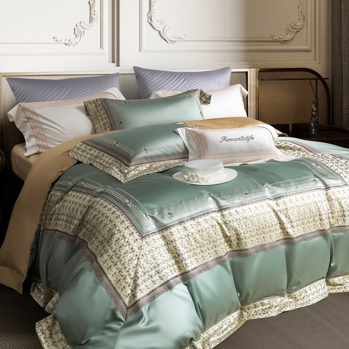 91家纺网 家纺一手货源 找家纺 （总）至爱今生 2025新款亲肤舒适四件套-安纳庄园