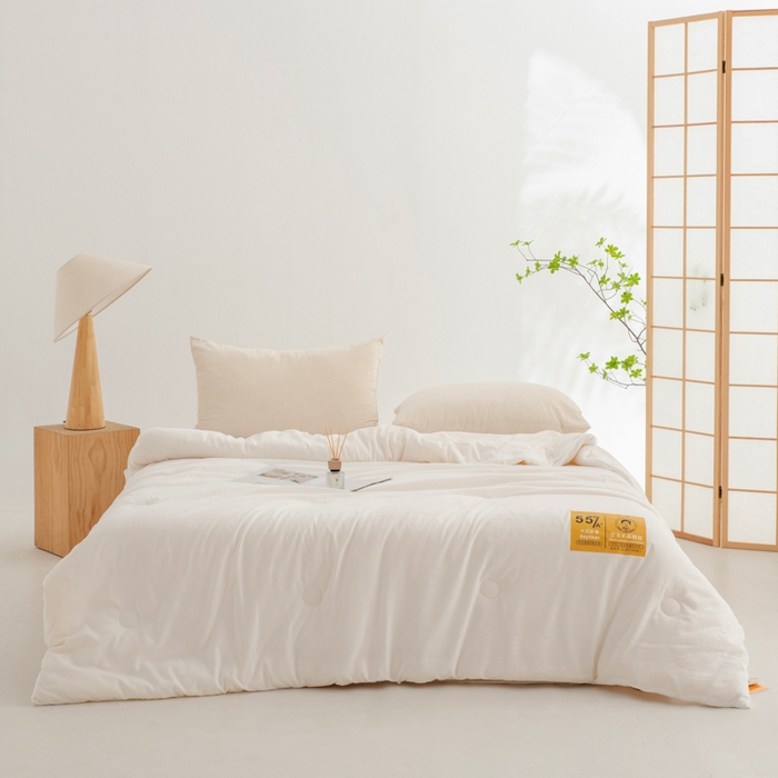 91家纺网 家纺一手货源 找家纺 （总）恒科家纺 2025新款德绒提花李官奇大豆被55%高含量被芯官方授权工厂制造李官奇大豆纤维夏被