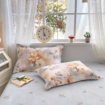 91家纺网 家纺一手货源 找家纺 （总）元元被芯 2025新款40支13372全棉印花全棉枕套