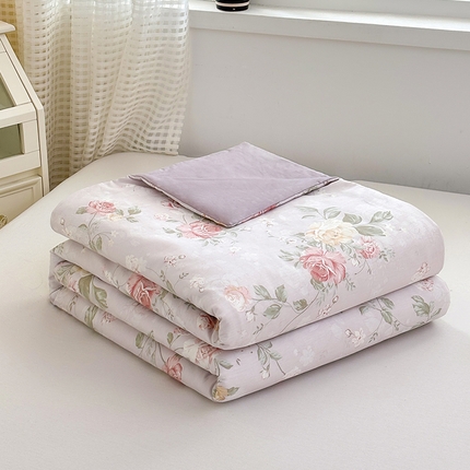 2025新款40支13372全棉印花夏被 悦影