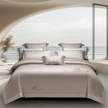 91家纺网 家纺一手货源 找家纺 （总）高大尚婚庆馆 2025新款四件套 卡罗