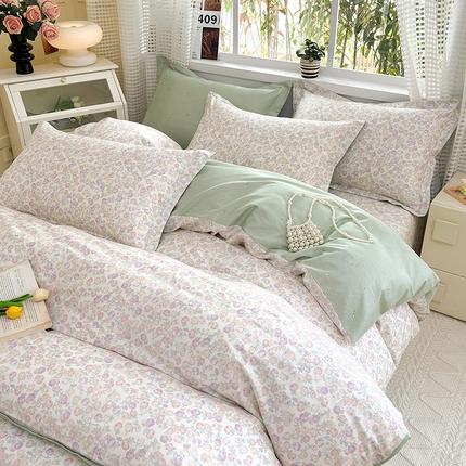 91家纺网 家纺一手货源 找家纺 （总）元元被芯 2025新款40支13372全棉印花全棉被套