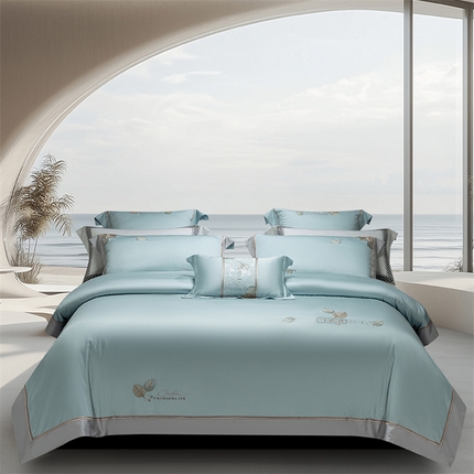 91家纺网 家纺一手货源 找家纺 （总）高大尚婚庆馆 2025新款四件套 卡罗