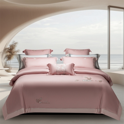 91家纺网 家纺一手货源 找家纺 （总）高大尚婚庆馆 2025新款四件套 卡罗