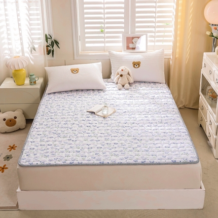 91家纺网 家纺一手货源 找家纺 （总）正邦家纺 2025新款泡泡棉软糯夹棉床褥床垫