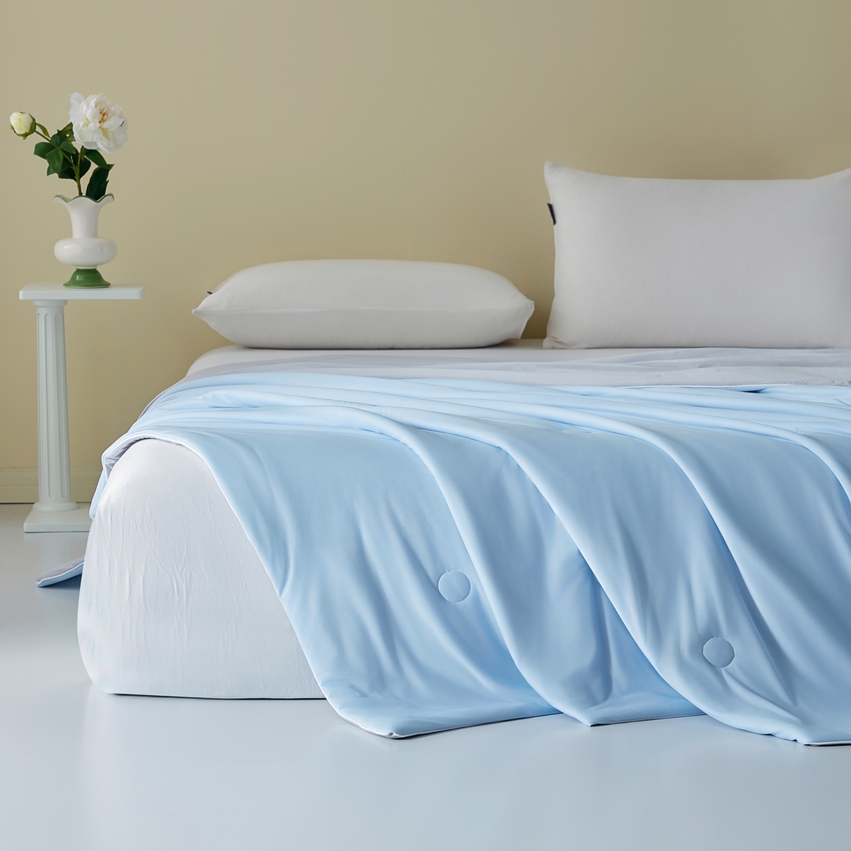 91家纺网 家纺一手货源 找家纺 （总）梦恬佳 2025新款A类凉感丝夏凉被