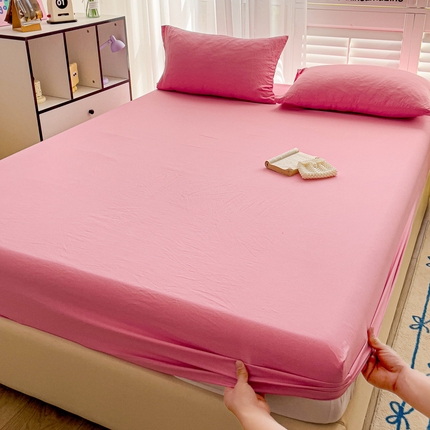 91家纺网 家纺一手货源 找家纺 （总）仟人梦 2025新款纯色床笠