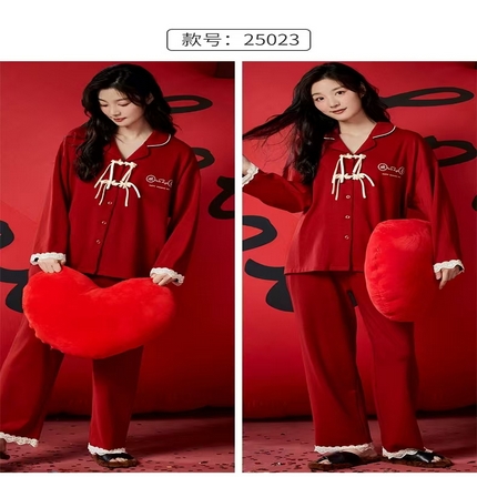 91家纺网 家纺一手货源 找家纺 （总）洛兰沙家居馆【只代发】【只代发】 拉架棉婚庆家居服