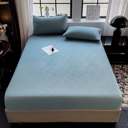 91家纺网 家纺一手货源 找家纺 （总）莉莉安 2025新款倾城系列-亲肤磨毛单床笠