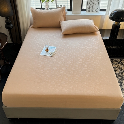 91家纺网 家纺一手货源 找家纺 （总）莉莉安 2025新款倾城系列-亲肤磨毛单床笠