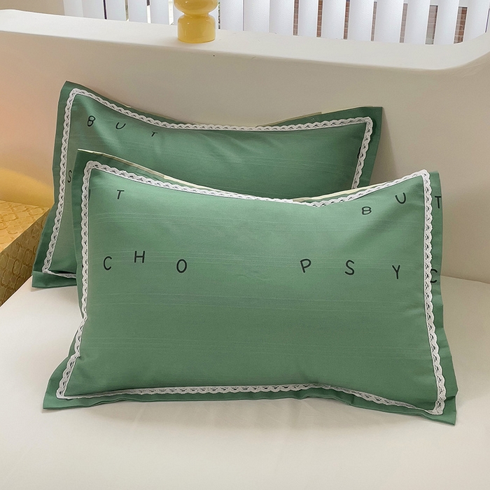 91家纺网 家纺一手货源 找家纺 2025春夏新品鱼骨棉老粗布凉席 宜家-绿