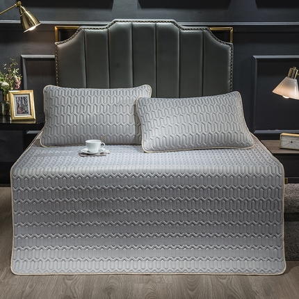 91家纺网 家纺一手货源 找家纺 （总）世纪绒品 2026新款凉感丝印花款乳胶凉席