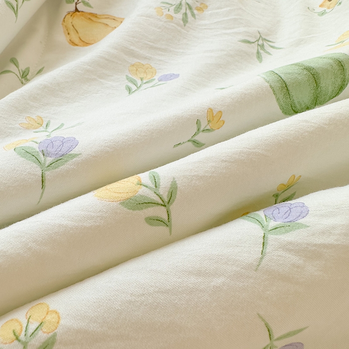 91家纺网 家纺一手货源 找家纺  2025新款A类新疆棉花夏凉被加宽包边水洗棉卡通印花吸湿透气棉花夏被空调被 凌香 南瓜