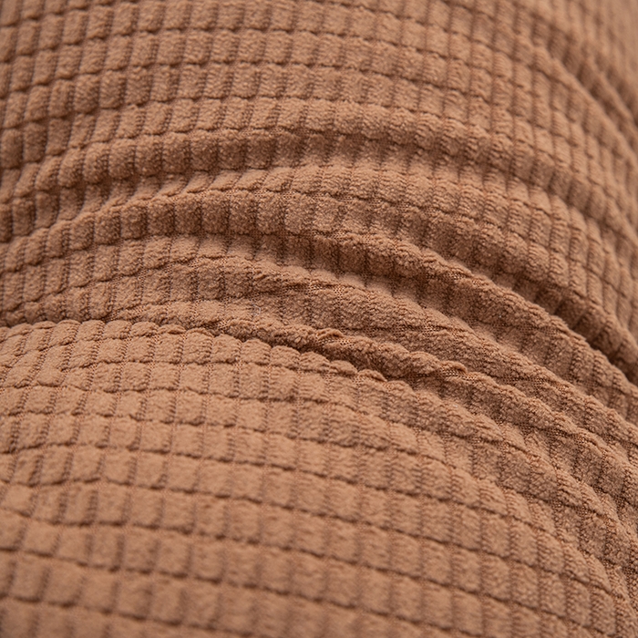 91家纺网 家纺一手货源 找家纺 美达人 2025新款玉米绒三角靠垫 焦糖棕-玉米绒