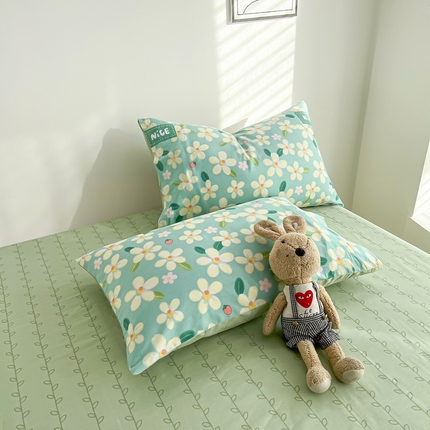 91家纺网 家纺一手货源 找家纺 （总）黛妮雅 2025新款里外全棉印花枕套