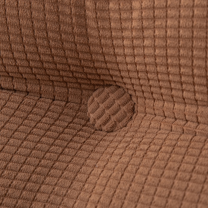 91家纺网 家纺一手货源 找家纺 美达人 2025新款玉米绒三角靠垫 焦糖棕-玉米绒