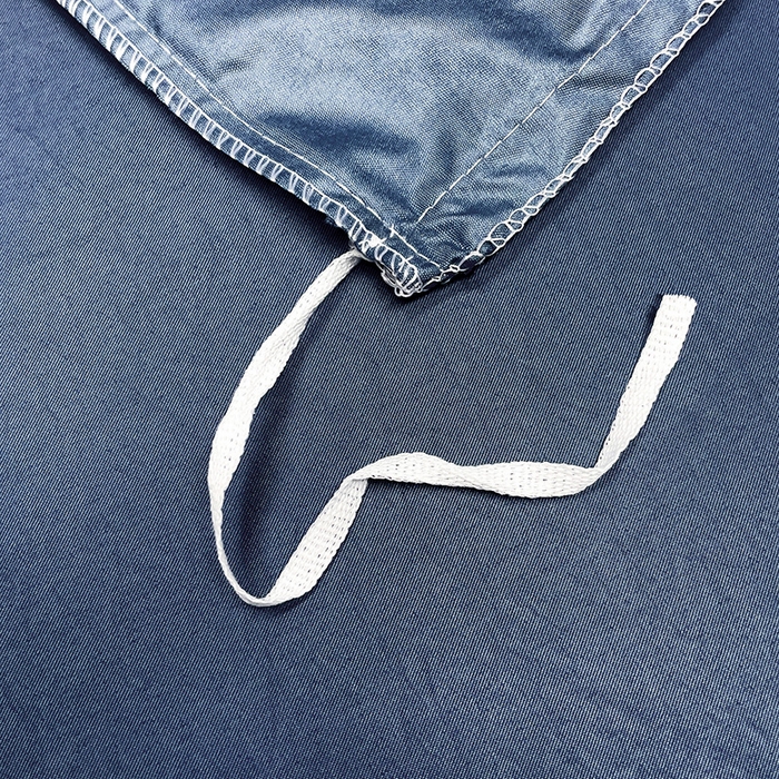 91家纺网 家纺一手货源 找家纺 2025春夏新款春夏新品水洗天丝棉轻奢刺绣四件套-芸伊 蓝