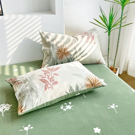 91家纺网 家纺一手货源 找家纺 （总）黛妮雅 2025新款里外全棉印花枕套