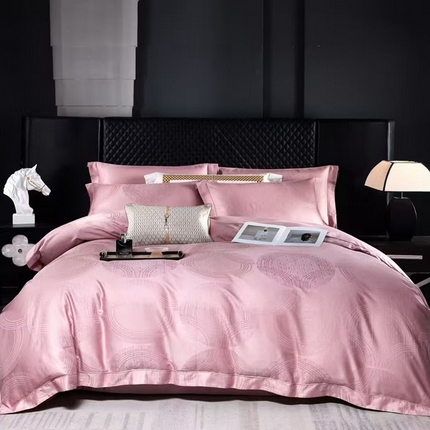 91家纺网 家纺一手货源 找家纺 （总）玖琳家纺 2025新款100s提花高支高密新疆长绒棉四件套