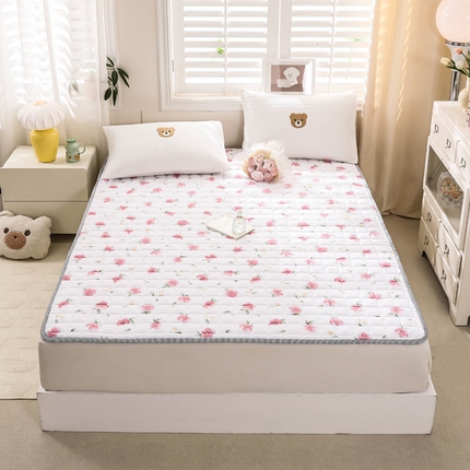 91家纺网 家纺一手货源 找家纺 （总）正邦家纺 2025新款泡泡棉软糯夹棉床褥床垫