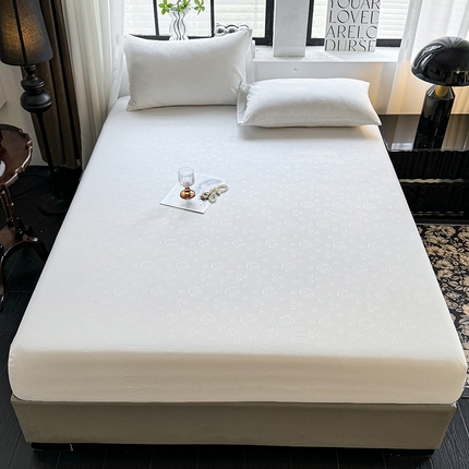 91家纺网 家纺一手货源 找家纺 （总）莉莉安 2025新款倾城系列-亲肤磨毛单床笠