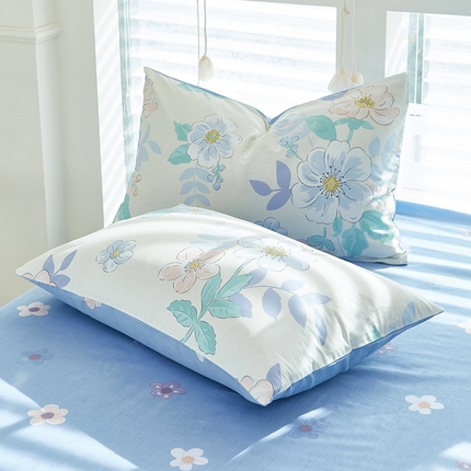 91家纺网 家纺一手货源 找家纺 （总）黛妮雅 2025新款里外全棉印花枕套