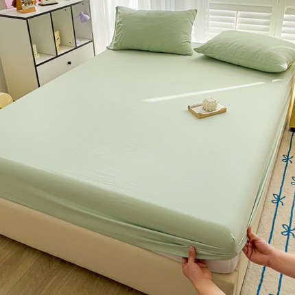 91家纺网 家纺一手货源 找家纺 （总）仟人梦 2025新款纯色床笠