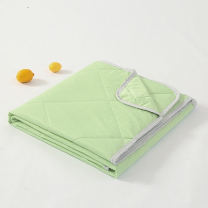 91家纺网 家纺一手货源 找家纺 （总）薇玛仕 2025新款超声波带氨凉感丝纯色瓜瓜凉感夏被空调被