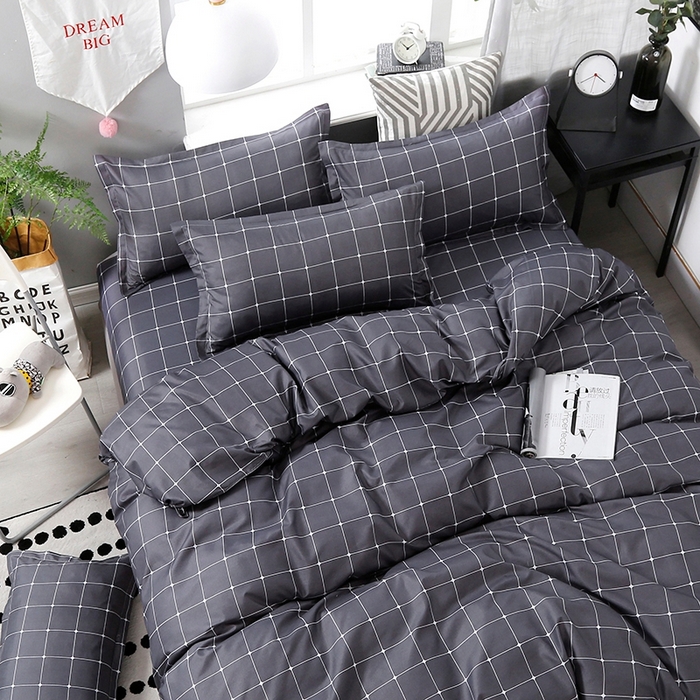 91家纺网 家纺一手货源 找家纺 梦卓家纺 2025新款亲肤芦荟棉单被套 憧憬