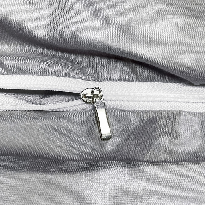 91家纺网 家纺一手货源 找家纺 2025春夏新款春夏新品水洗天丝棉轻奢刺绣四件套-芸伊 灰