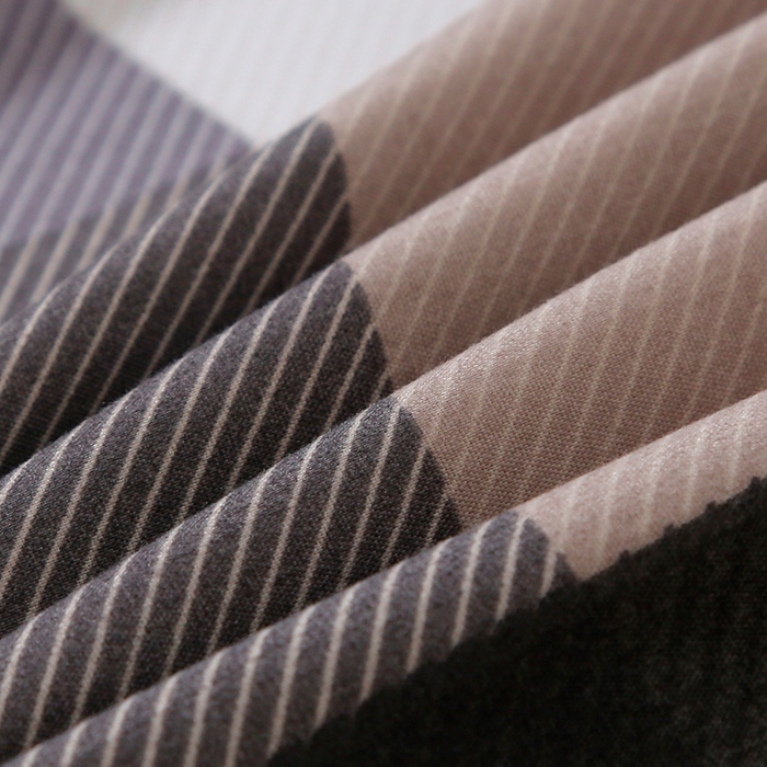 91家纺网 家纺一手货源 找家纺 梦卓家纺 2025新款亲肤芦荟棉单被套 巴罗格