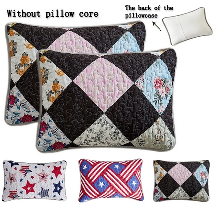 91家纺网 家纺一手货源 找家纺 温宁家纺 2025新款枕套 印花黑白格