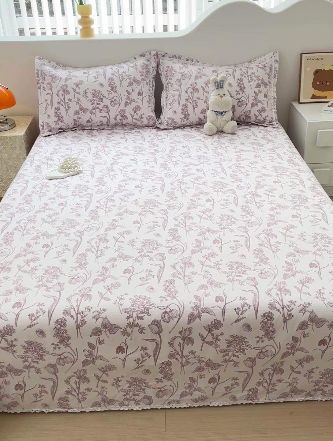 91家纺网 家纺一手货源 找家纺 2025春夏新品鱼骨棉老粗布凉席 花意