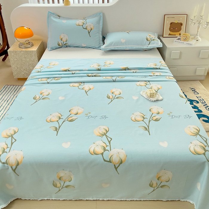 91家纺网 家纺一手货源 找家纺 2025春夏新品鱼骨棉老粗布凉席 泡泡棉